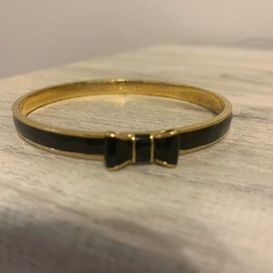‼️Moving sale‼️ Kate Spade Black Bow Bangle